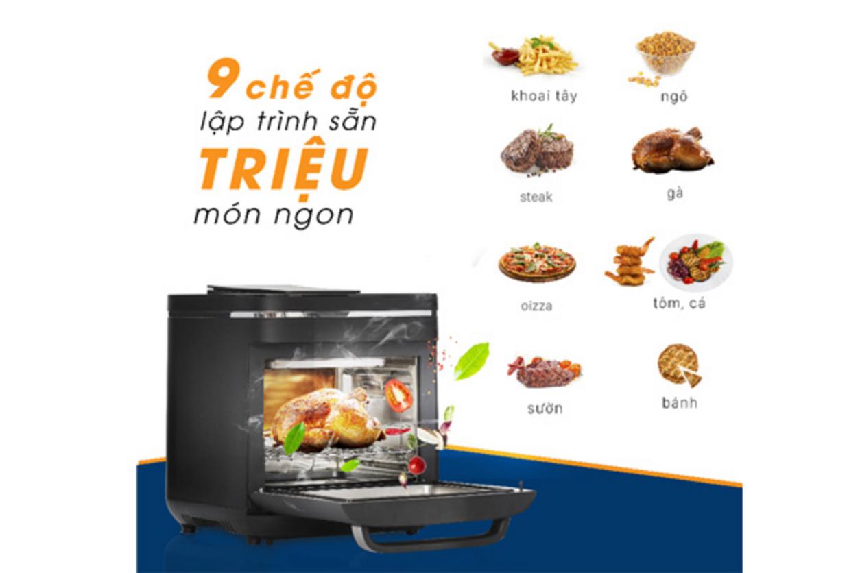 Steam Active: Món mọng nước, giữ dinh dưỡng