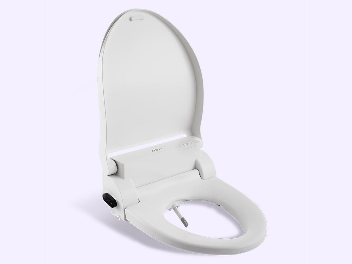 Sưởi ấm bệ ngồi và nước nóng, kèm sấy — an toàn, chống lạnh cho người già và trẻ em.