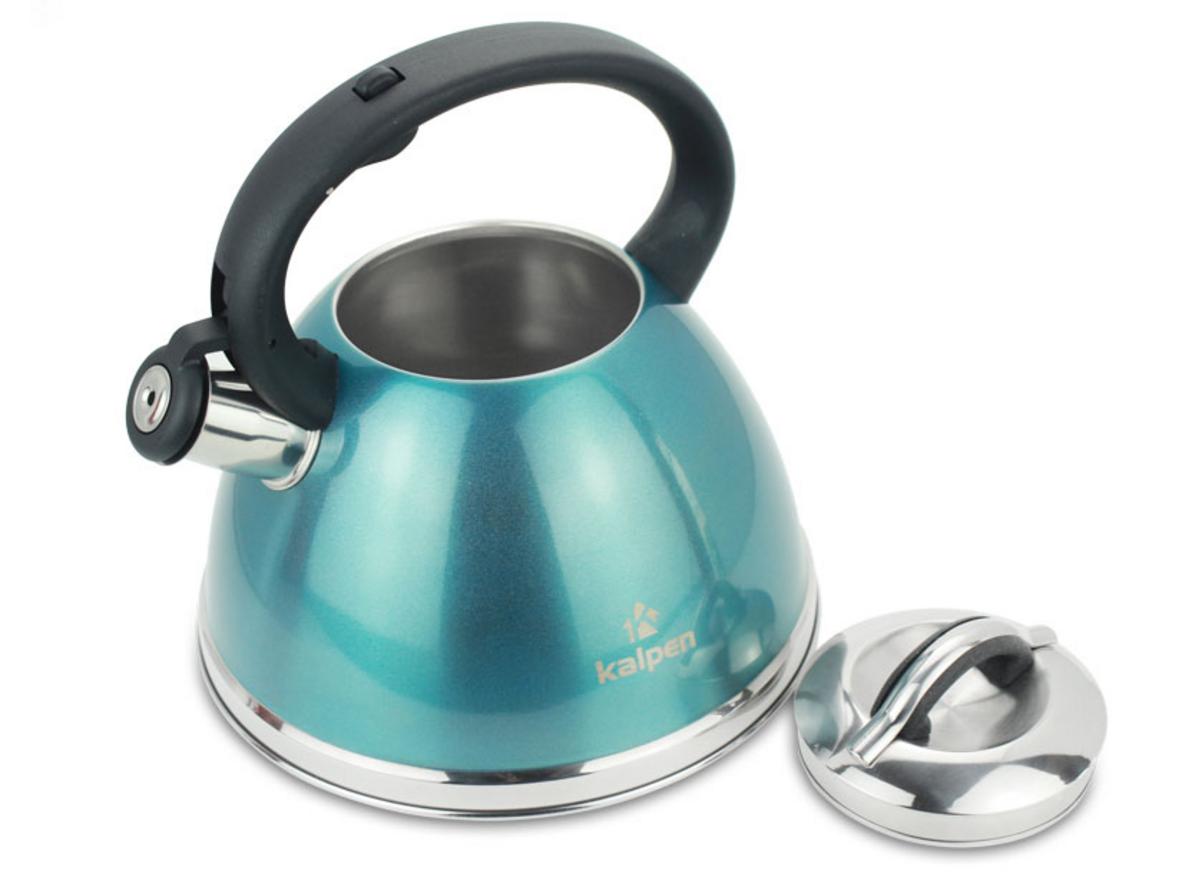 Tay cầm cách nhiệt và còi báo sôi tiện lợi