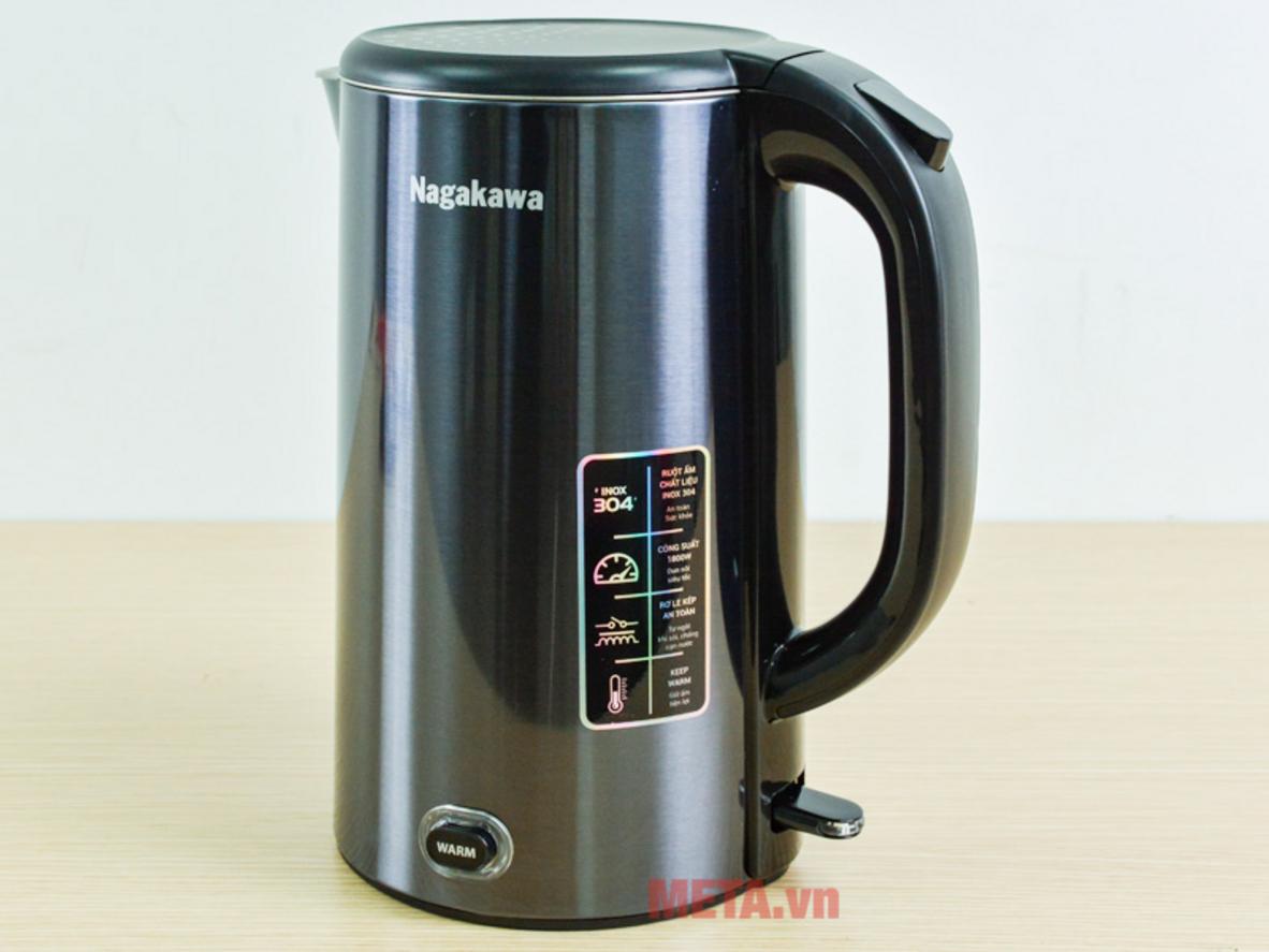 Thân 2 lớp giảm bỏng, Keep Warm giữ nhiệt tiện lợi