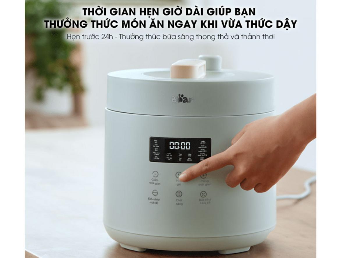 Thiết kế gọn gàng, dung tích 2.5L