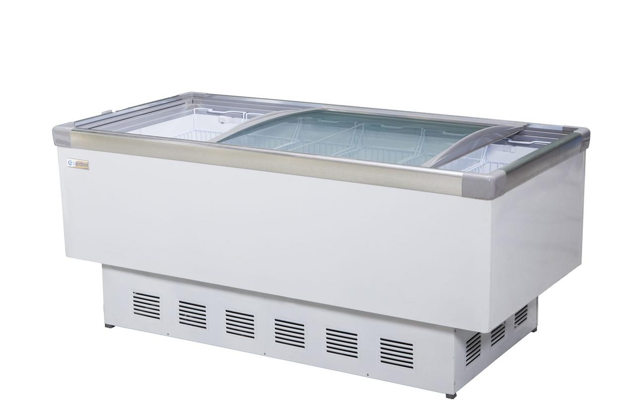 Cửa kính phẳng & dung tích lớn cho trưng bày chuyên nghiệp.