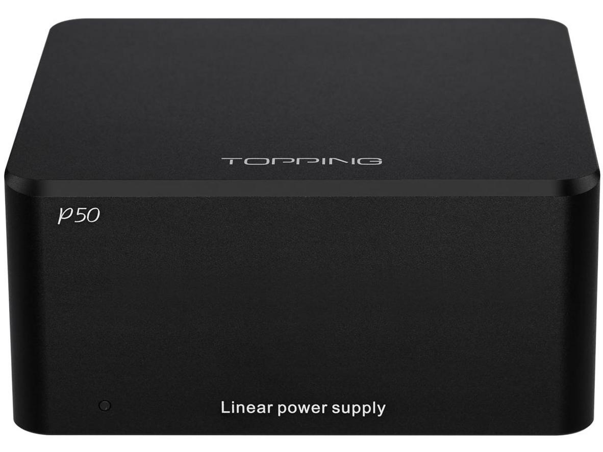 Topping P50 gọn nhẹ, vỏ nhôm CNC — nâng cấp ngay nguồn cho DAC của bạn.