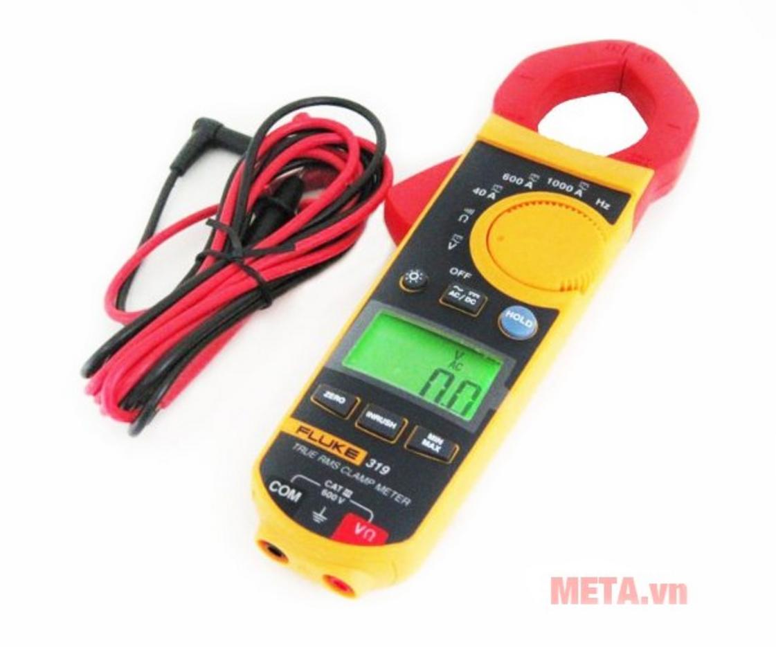 True‑RMS cho phép đo chính xác với tải phi tuyến, phù hợp cho motor và biến tần.