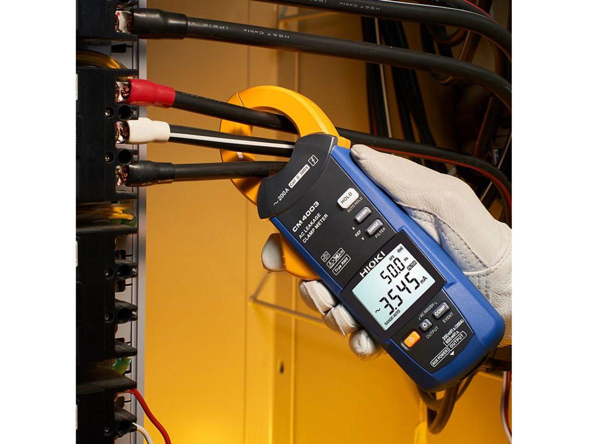 True RMS và độ chính xác ±1.0% giúp phát hiện dòng rò nhỏ một cách tin cậy.