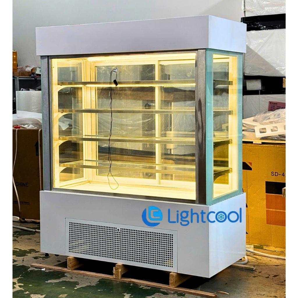 Tổng quan Tủ Bánh Kem 5 Tầng 1M5 DG-1500Z Kính Vuông