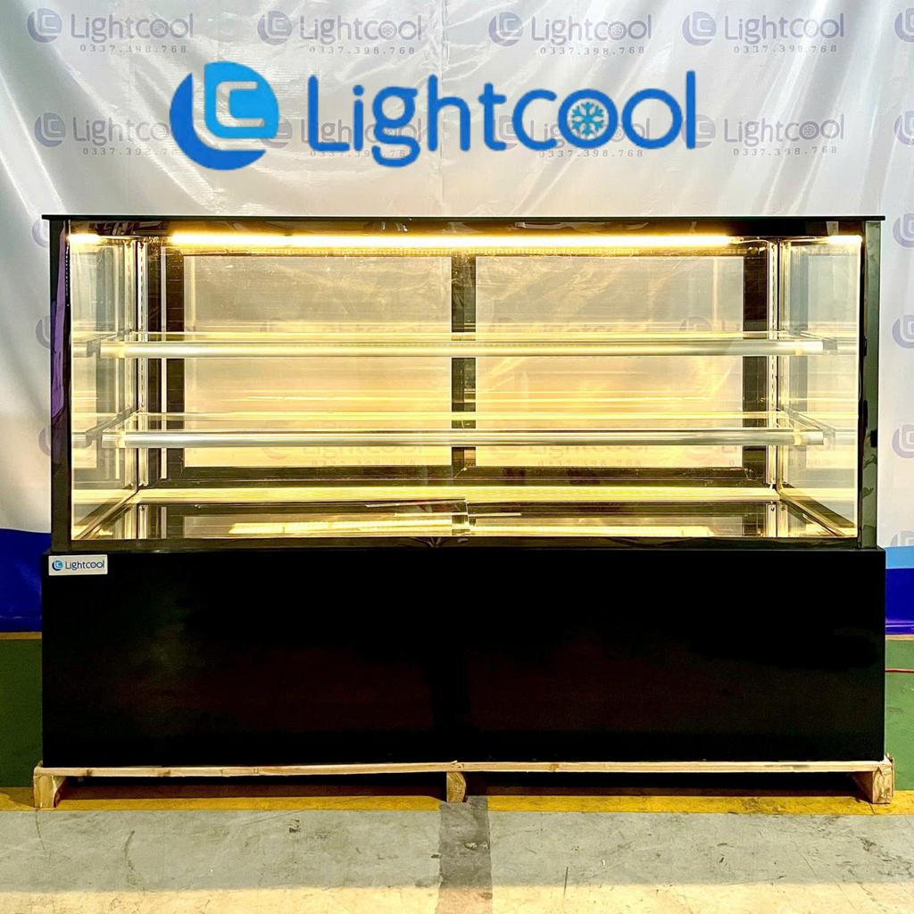 Tổng quan Tủ bánh kem Lightcool – 1M5 – DG-1500Z – Kính Vuông