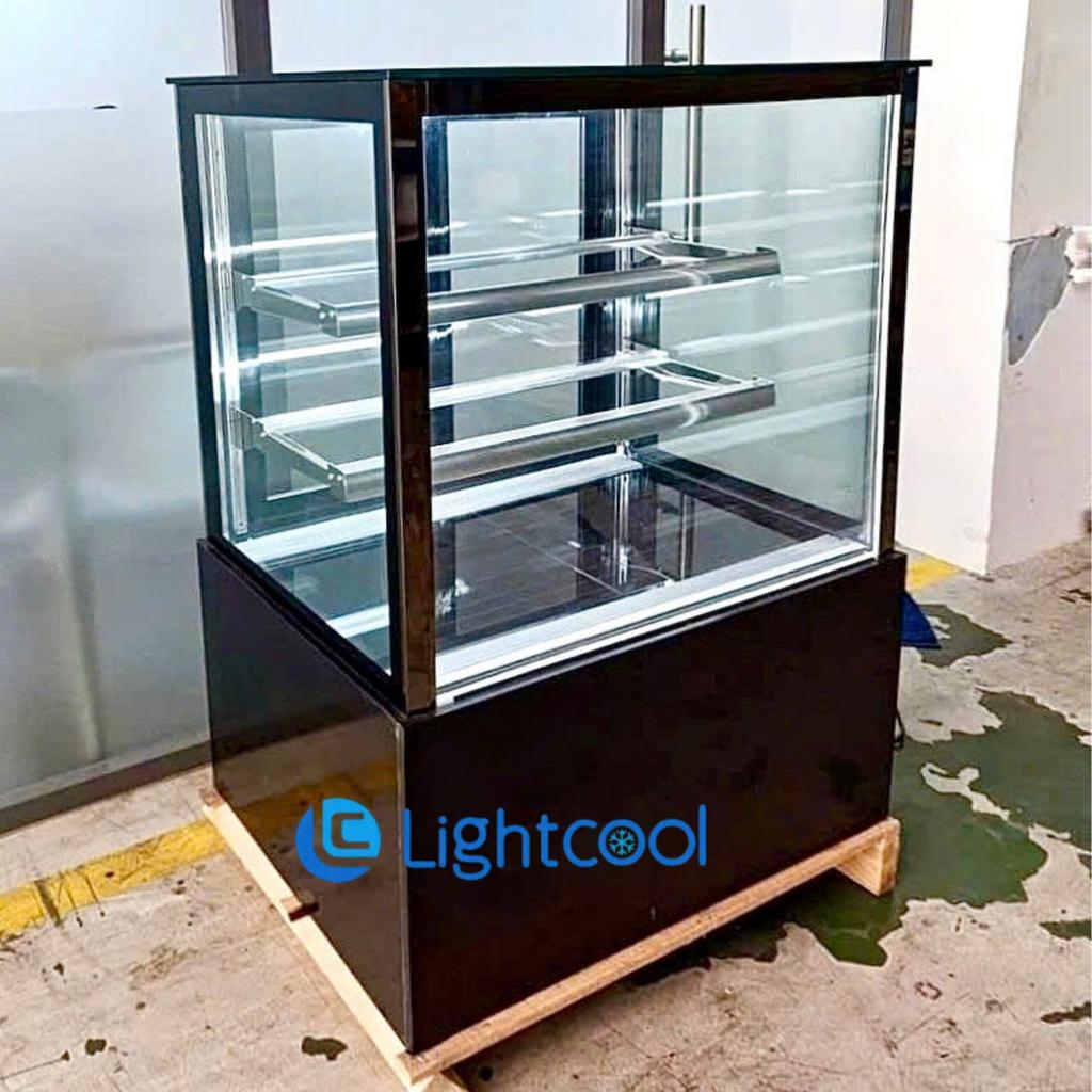 Tổng quan Tủ bánh kem Lightcool – 90CM – DG-900Z – Kính Vuông
