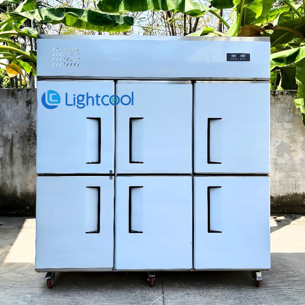 Tổng quan Tủ đông 6 cánh Lightcool LS-1800F – 1600L