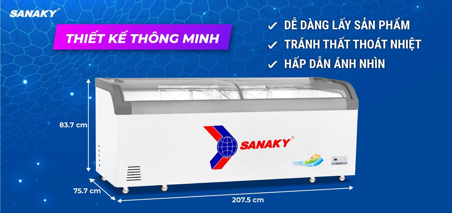 Tổng quan Tủ Đông Sanaky VH-1099KA