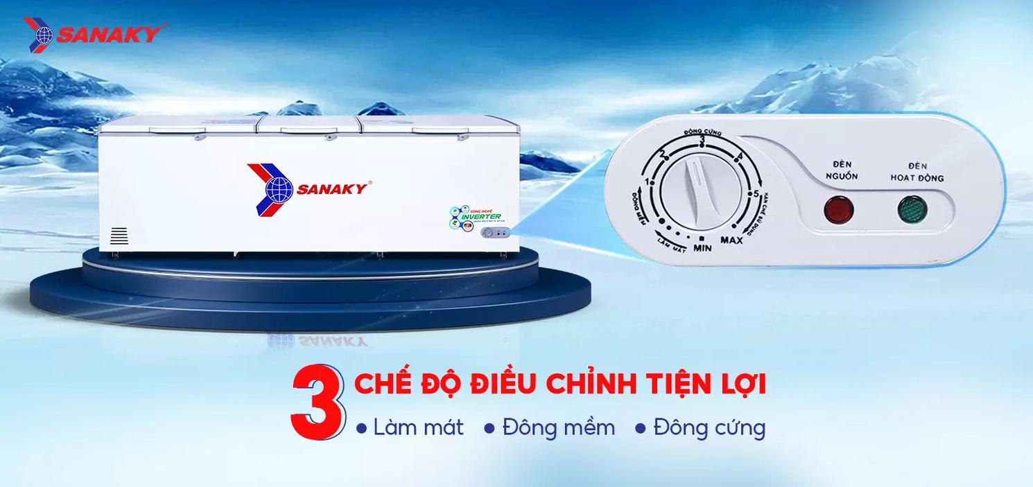 Tổng quan Tủ Đông Sanaky VH-1199HY3