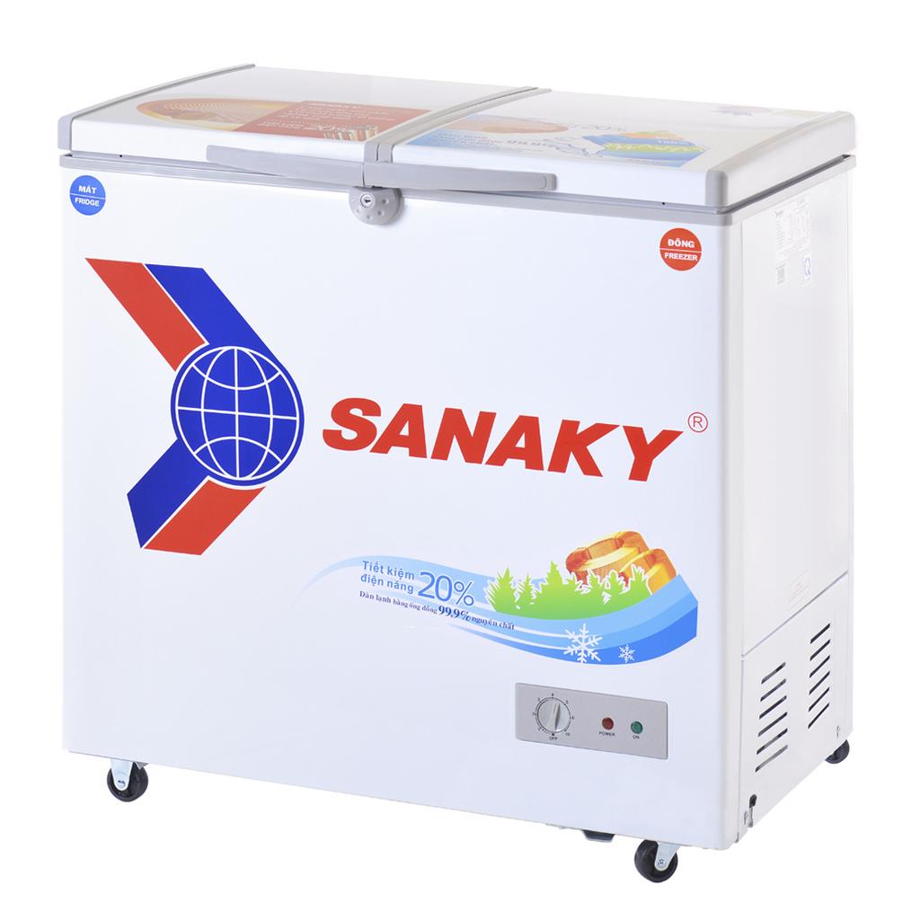 Tủ 2 ngăn đông mát Sanaky VH-2299W1