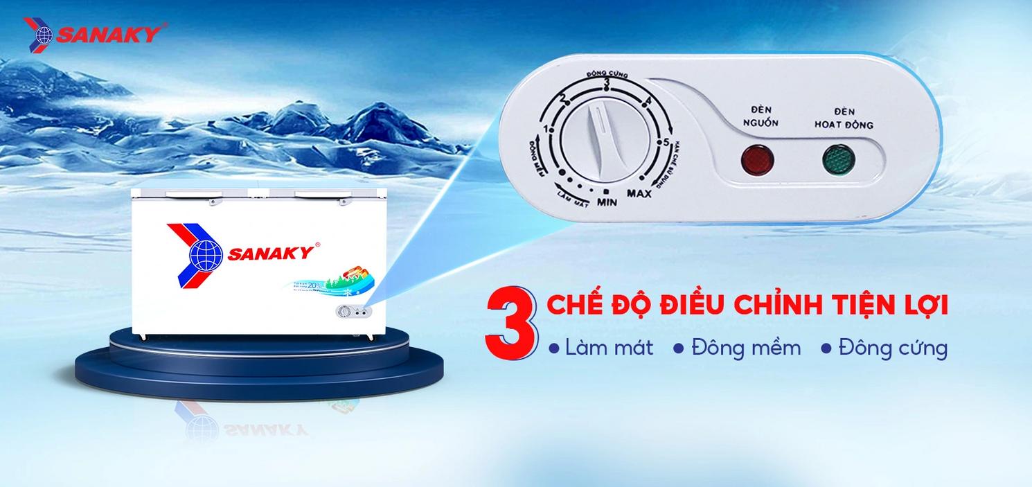 Tổng quan Tủ Đông Sanaky VH-4099A2KD