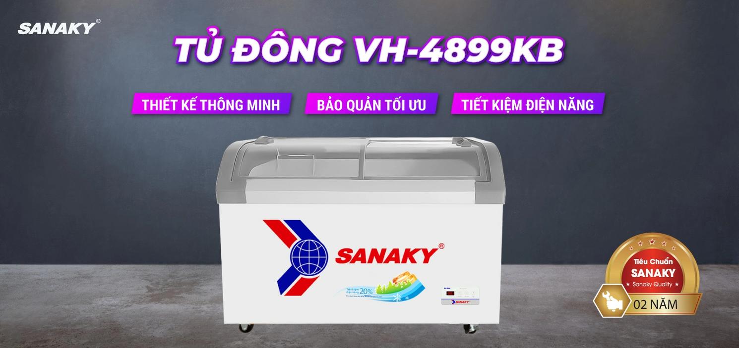 Tổng quan Tủ Đông Sanaky VH-4899KB