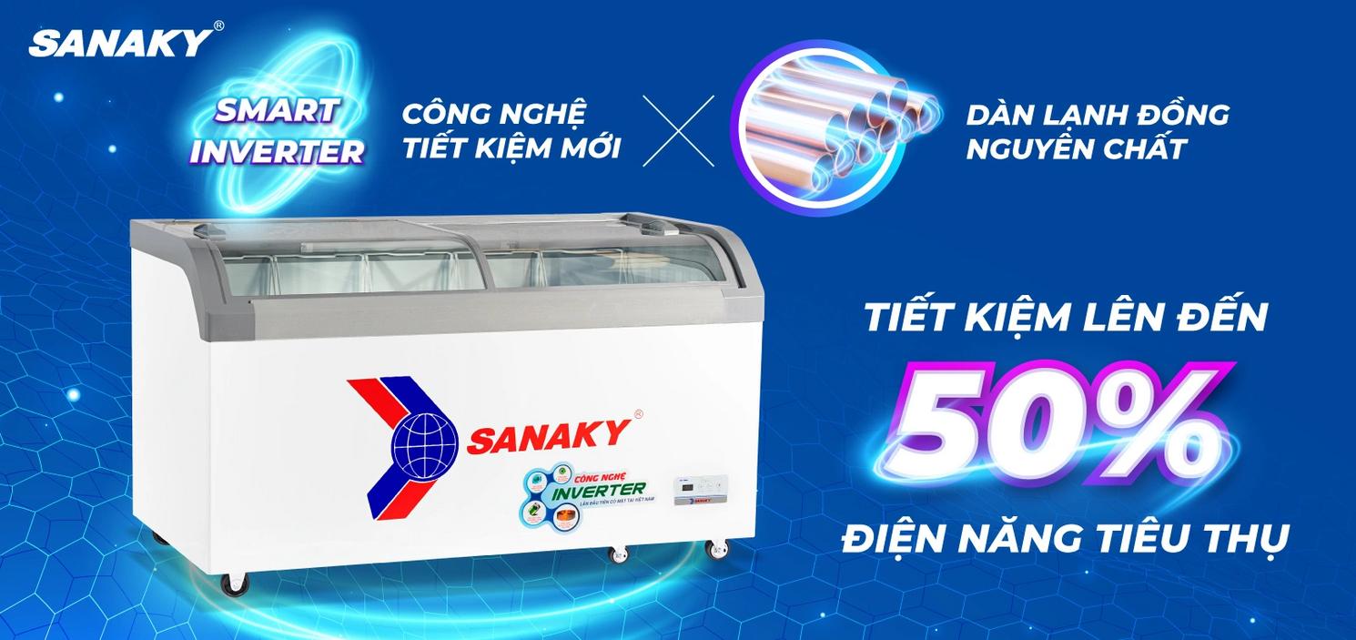 Tổng quan Tủ Đông Sanaky VH-899K3A