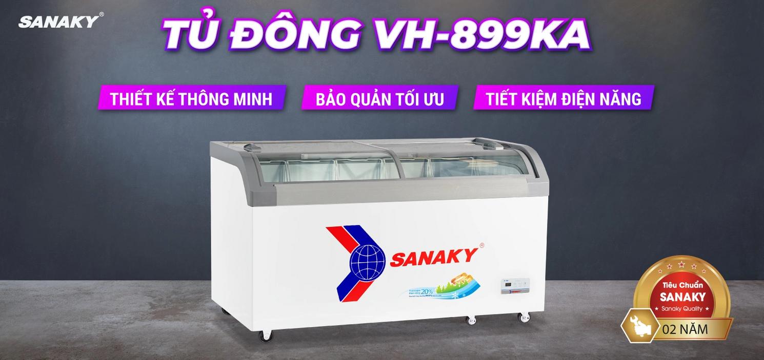 Tổng quan Tủ Đông Sanaky VH-899KA