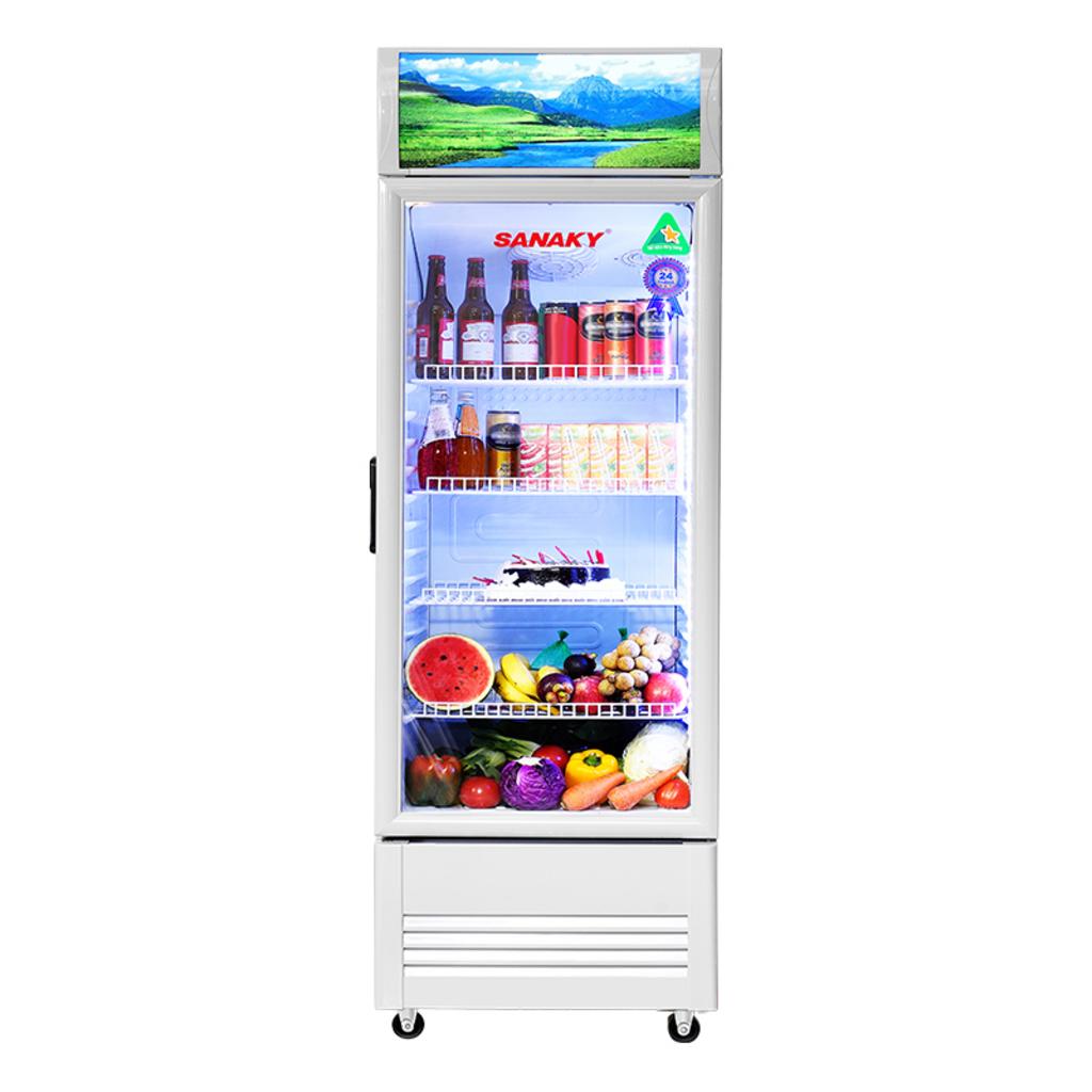 Tủ Mát Sanaky VH-4089K: trưng bày bắt mắt, bảo quản tươi lâu (400L).