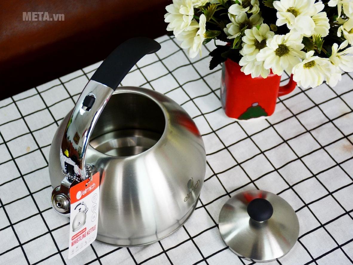 Elmich EL3373 tương thích với nhiều loại bếp; lưu ý tiếp xúc đáy trên bếp từ.