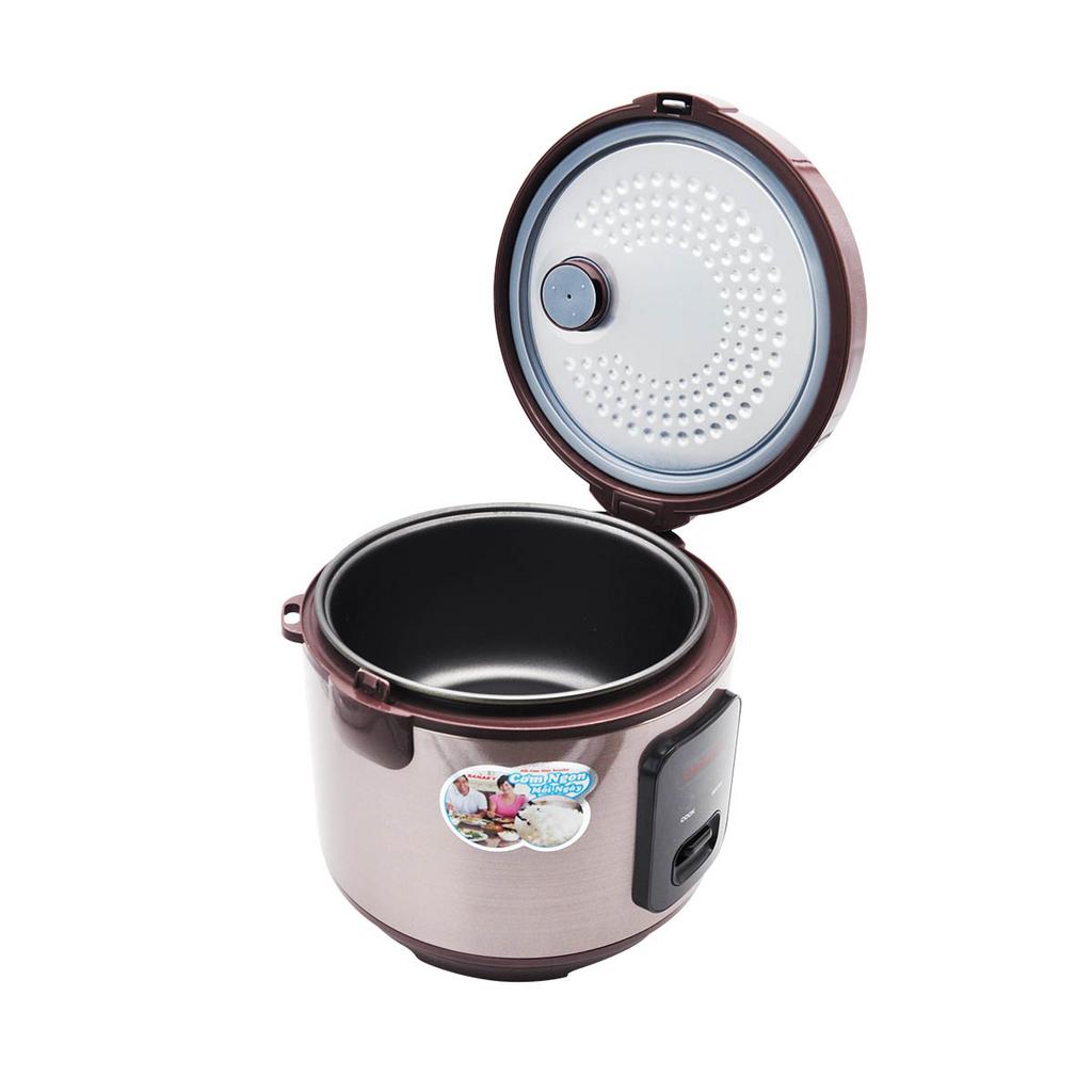 Van thoát hơi thông minh và bảng điều khiển nút cơ — an toàn, dễ dùng.