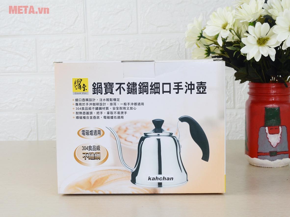 Vòi rót dài giúp kiểm soát dòng nước—yếu tố then chốt để chiết xuất chuẩn.