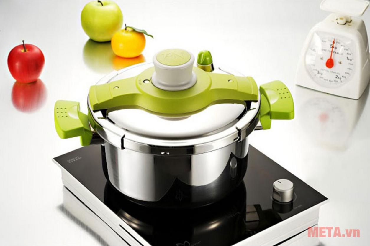 Đáy U‑Clad và cấu trúc inox 3 lớp của VTPC-22C