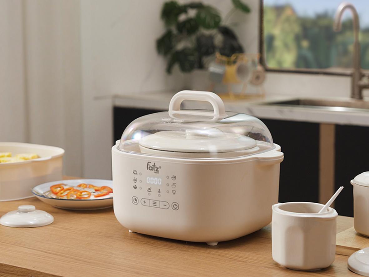 8 chương trình nấu cài đặt sẵn giúp nấu ngon, nhàn tay.