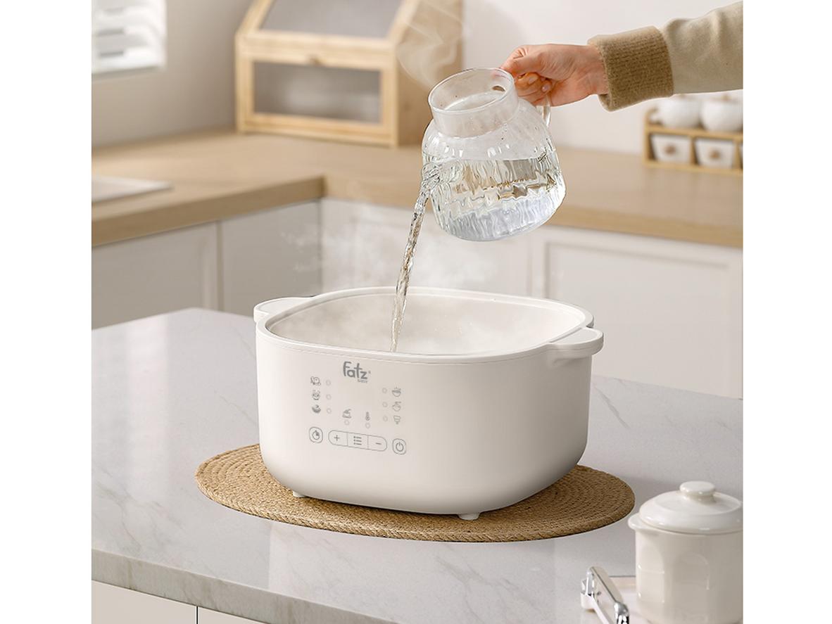 8 chương trình nấu cài đặt sẵn giúp nấu ngon, nhàn tay.