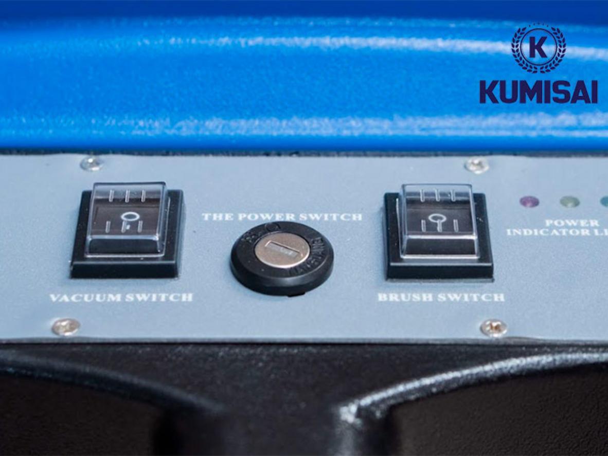 Ắc quy 24V của máy cho phép di chuyển linh hoạt