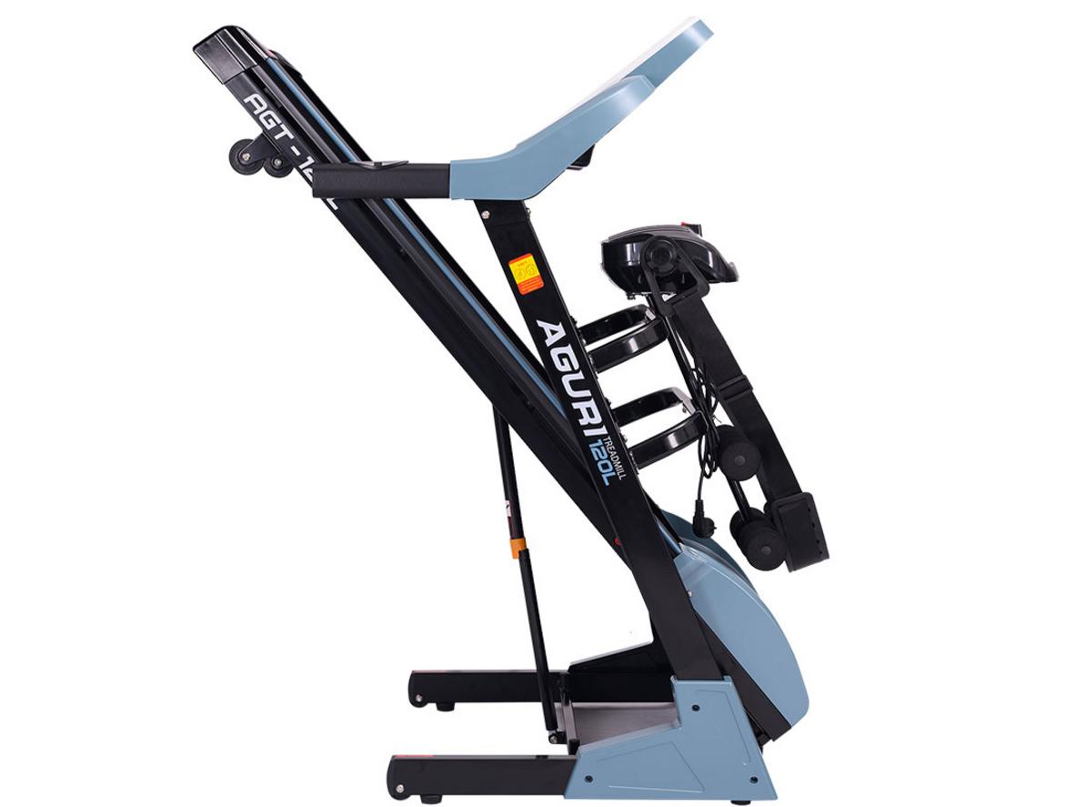 Aguri AGT-120L gấp gọn và bánh xe di chuyển