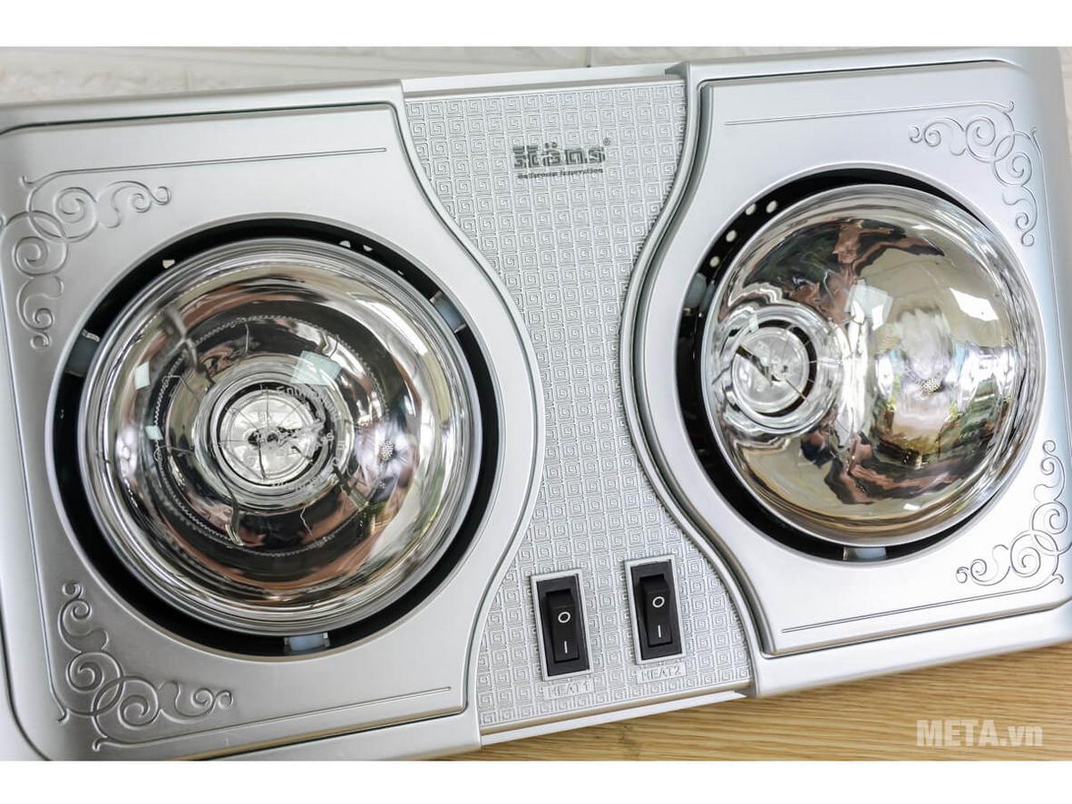 IPX4 — thiết kế chống văng nước, an toàn trong phòng tắm.