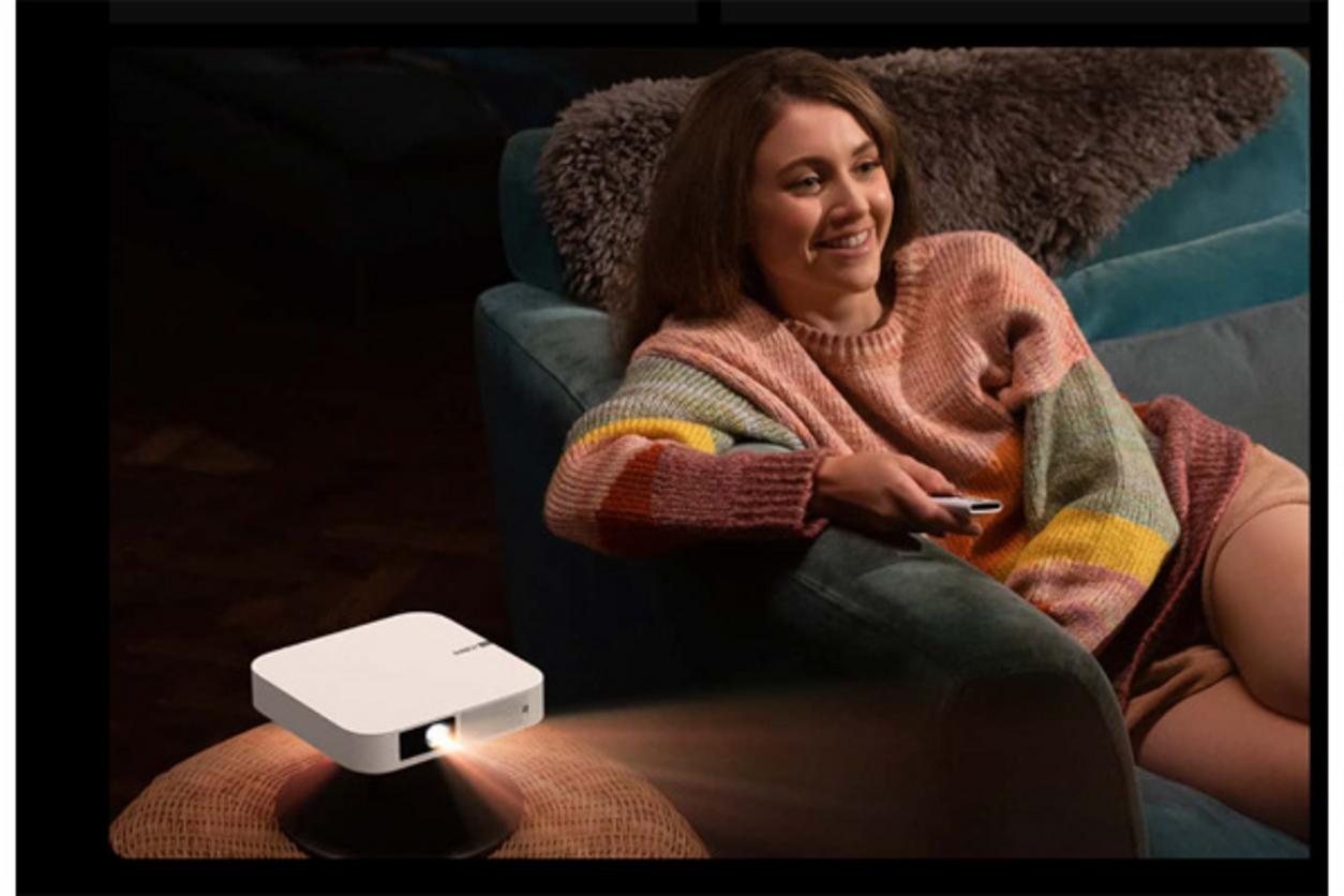 Android TV và Google Assistant trên Máy chiếu Xgimi Elfin