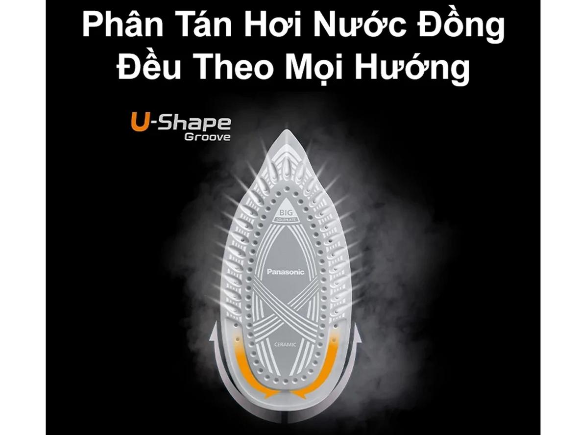 Chống cặn, chống nhỏ giọt và ủi thẳng đứng