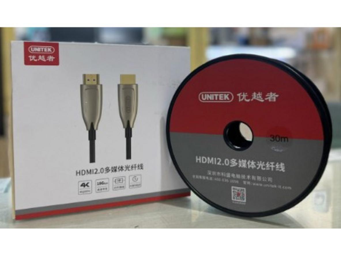 AOC (sợi quang) - Tín hiệu ổn định cho khoảng cách 30m.