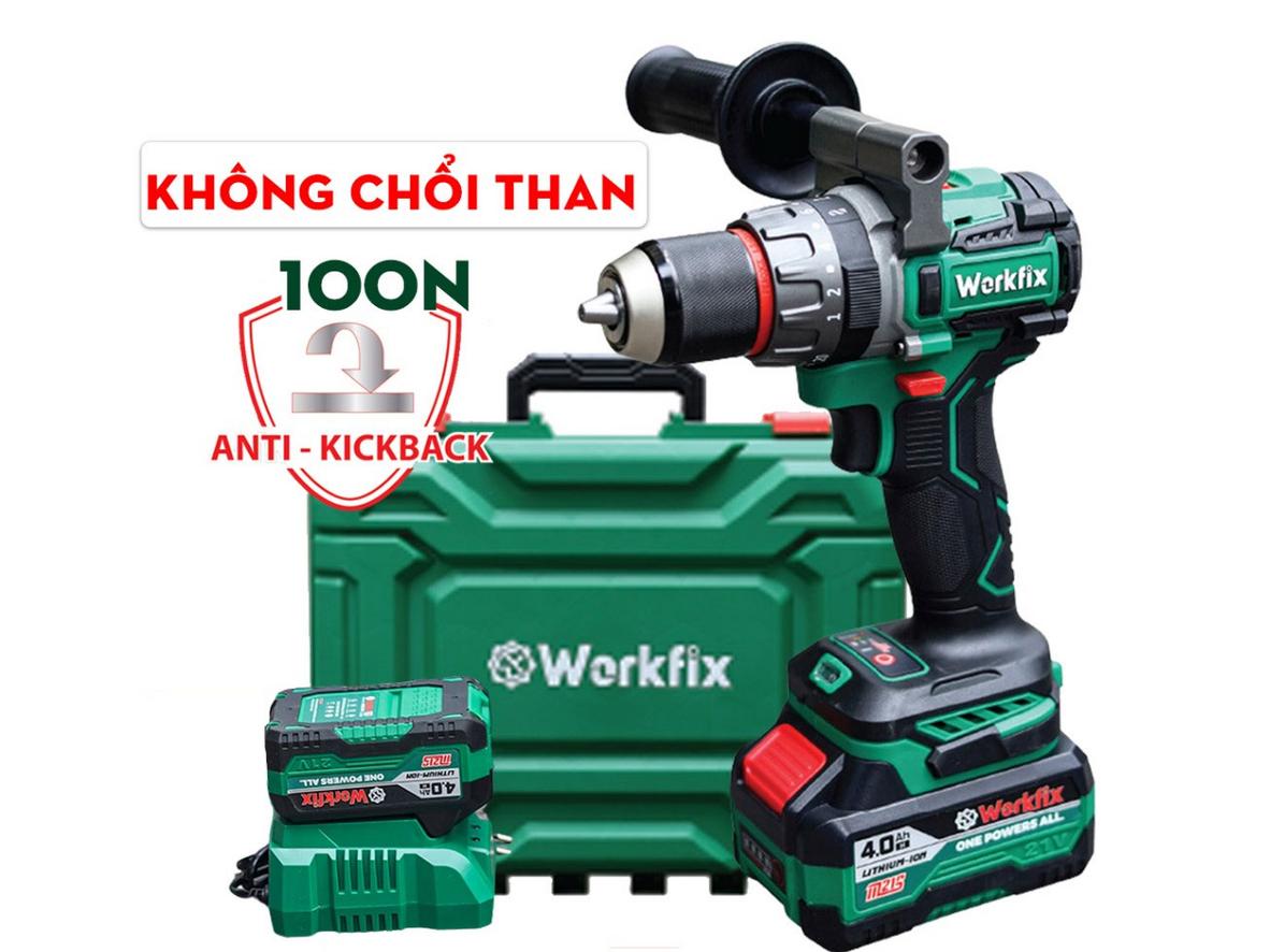 Đầu kẹp AutoLock 13mm và bảng điều chỉnh tốc độ