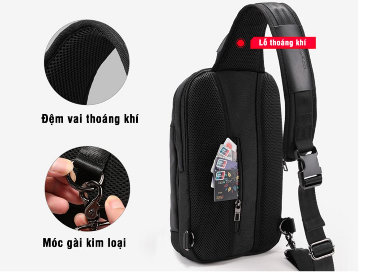 Tổng quan Balo đeo chéo một quai Reeyee RY217B