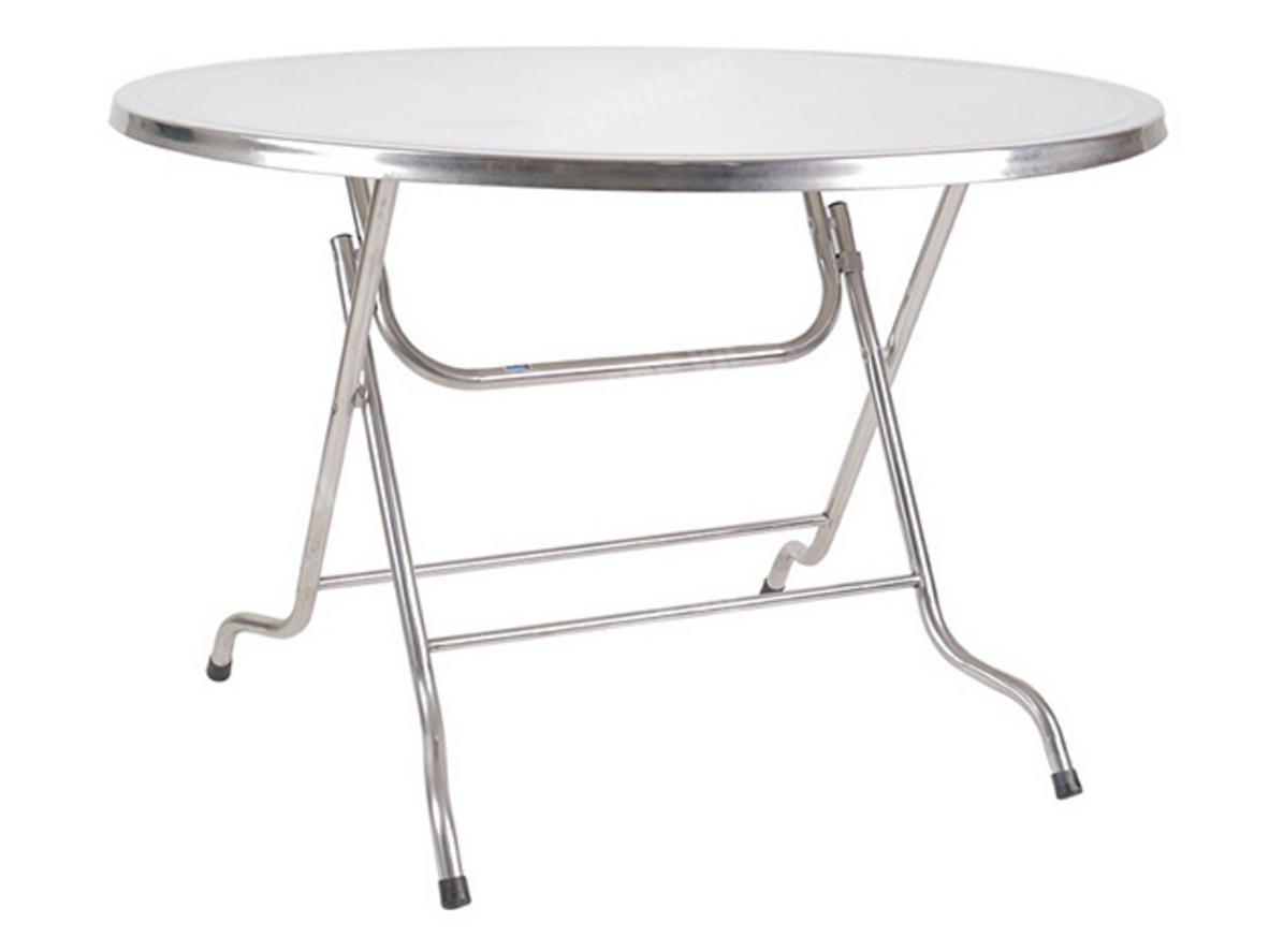 Tổng quan Bàn ăn inox mặt tròn BT950