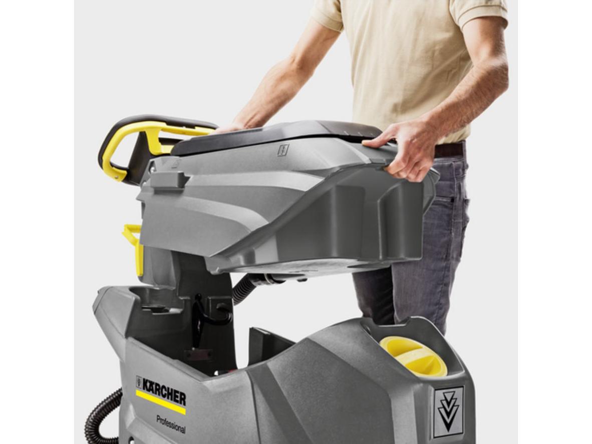 Bàn chải 510mm và thanh hút rộng của Karcher