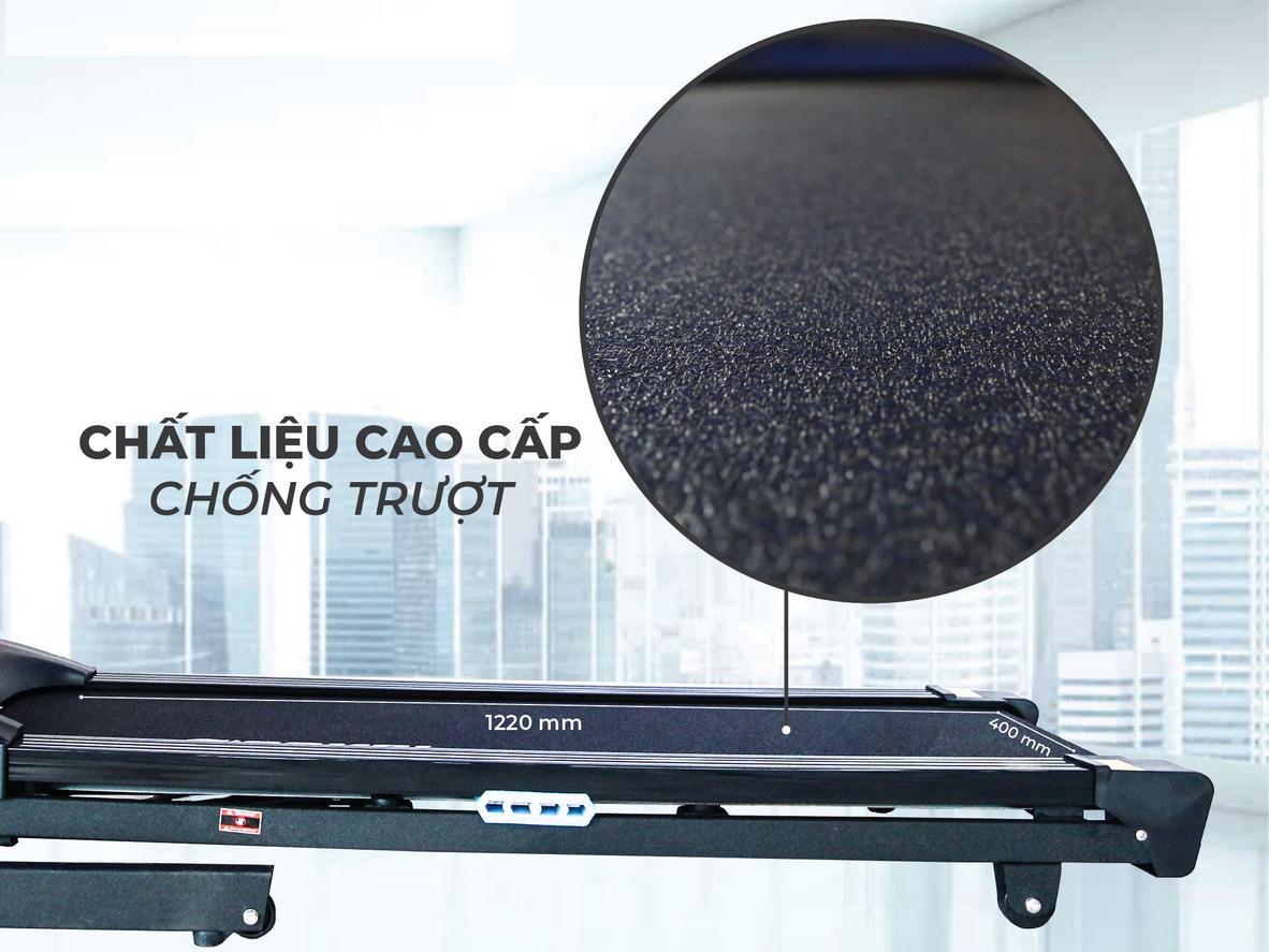 Bàn chạy 400 x 1.220 mm — phù hợp không gian nhỏ