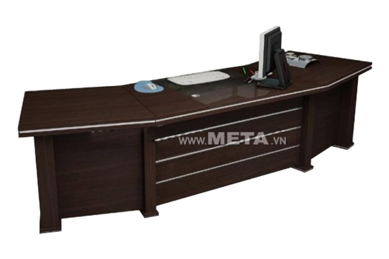 Kích thước W3200 x D1050 x H760 mm của Bàn Giám đốc BGD3210C