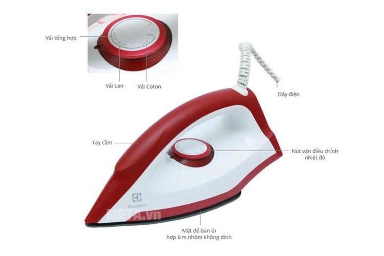 Tổng quan Bàn là Electrolux EDI1004