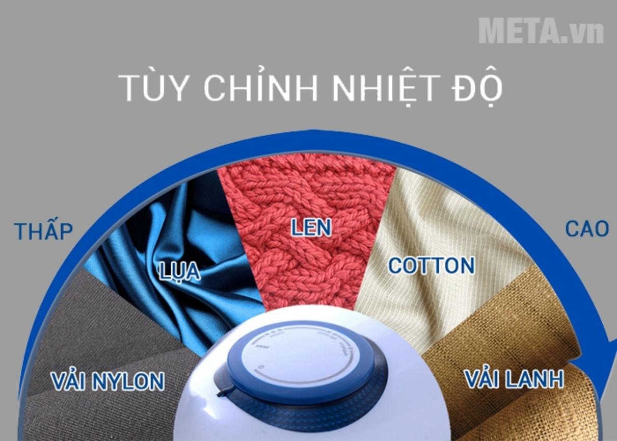 Dây xoay 360° và thiết kế gọn nhẹ.