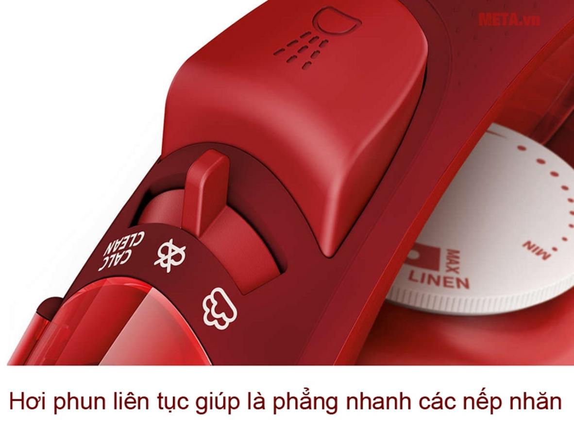 Mặt đế chống dính và đầu ủi chính xác