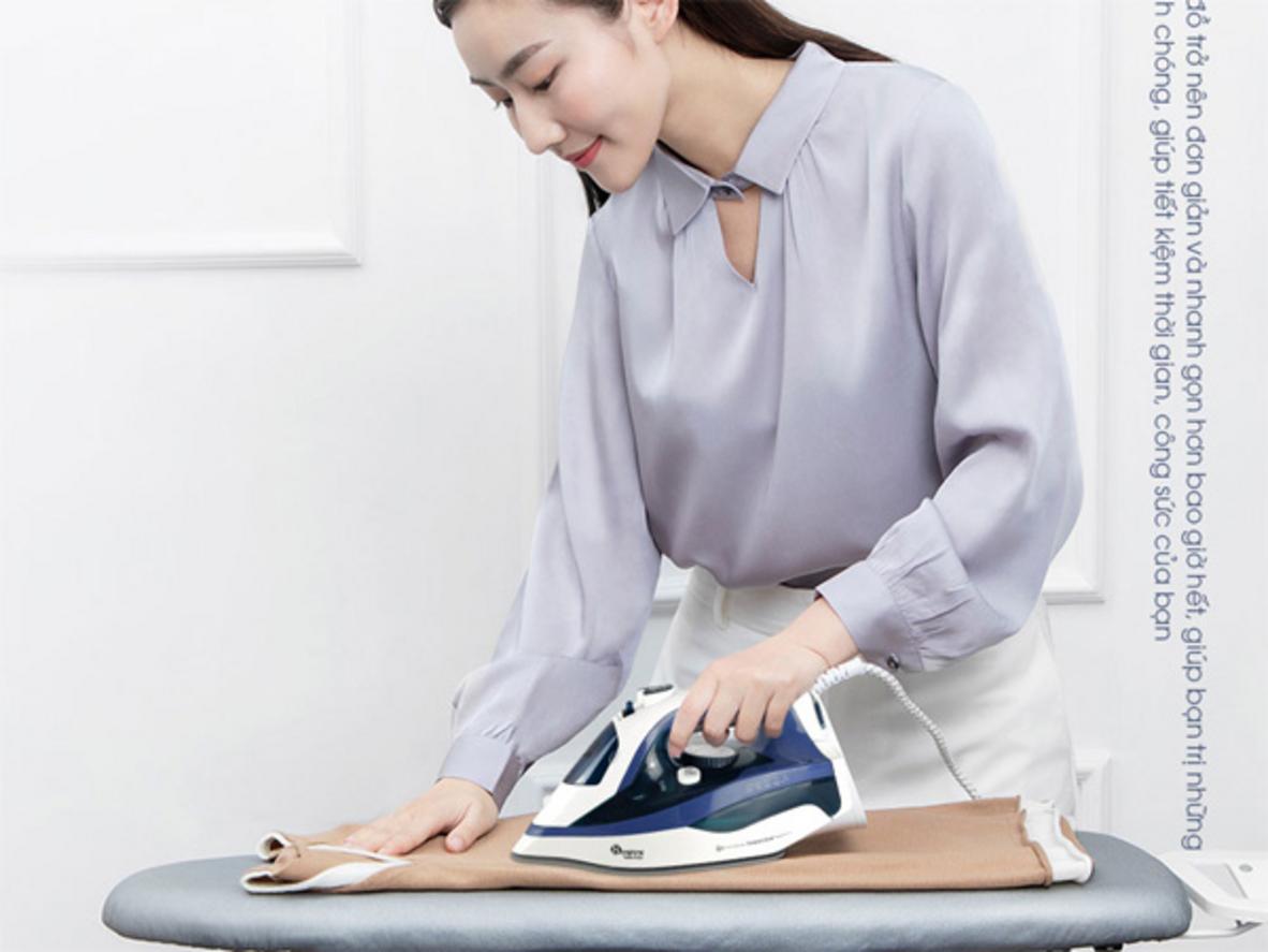 Quyền lợi khi mua Bàn là hơi nước Sowun SW 408 tại Siêu Thị Đại Việt