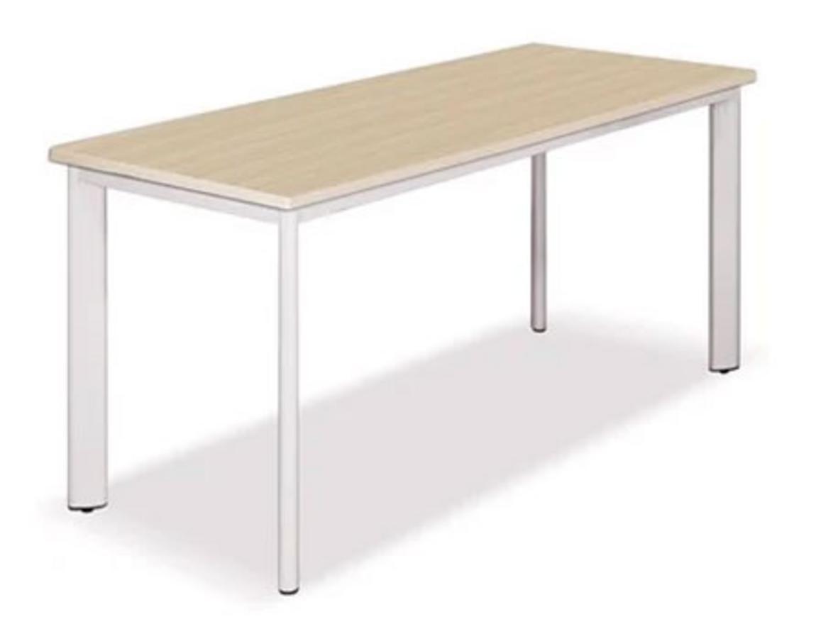 Tổng quan Bàn làm việc chân sắt ống Oval BCO18B (1800 x 600 x 750 mm)