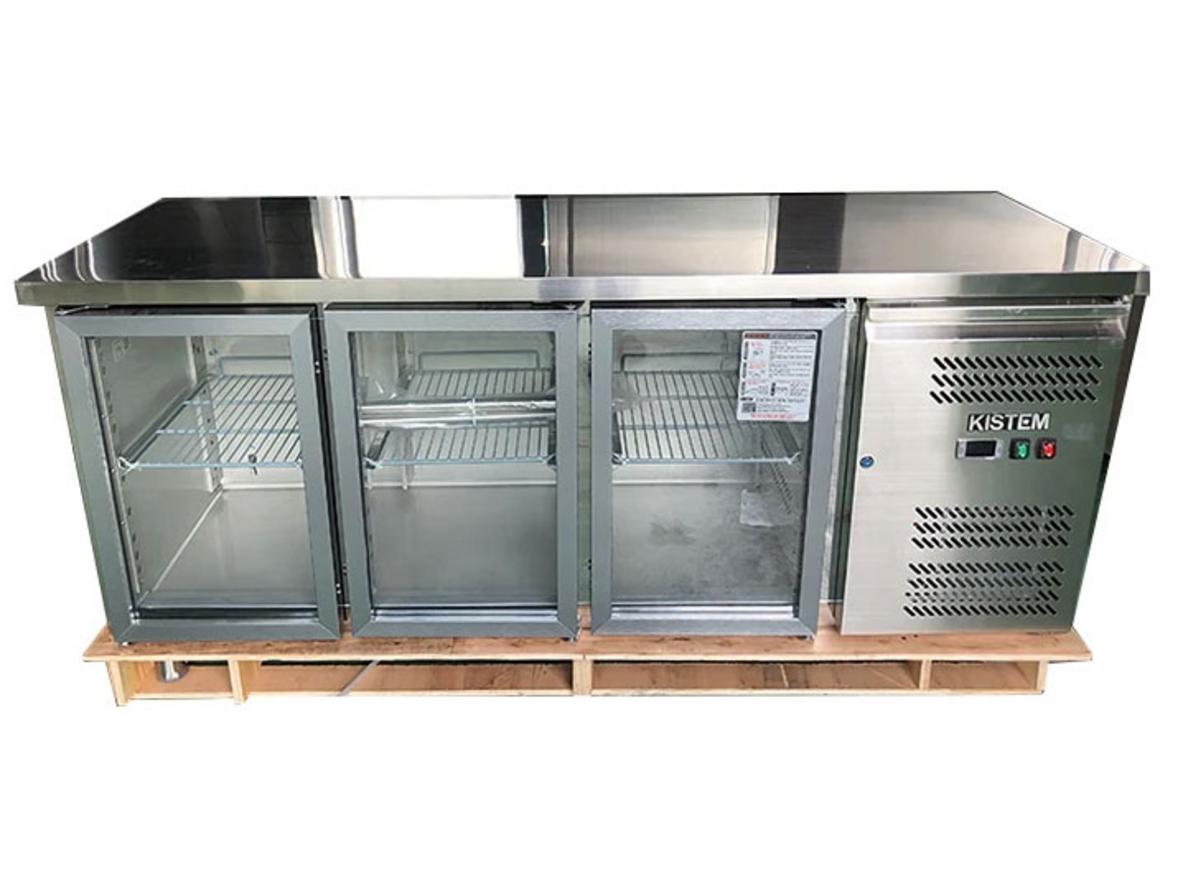 Tổng quan Bàn mát cánh kính Kistem KIS-XFT17RG (làm lạnh gián tiếp)