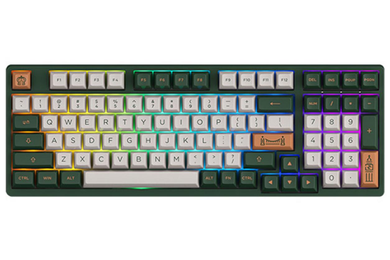 Tổng quan Bàn phím AKKO 3098S World Tour London (Hotswap/Foam tiêu âm/RGB/AKKO CS switch)