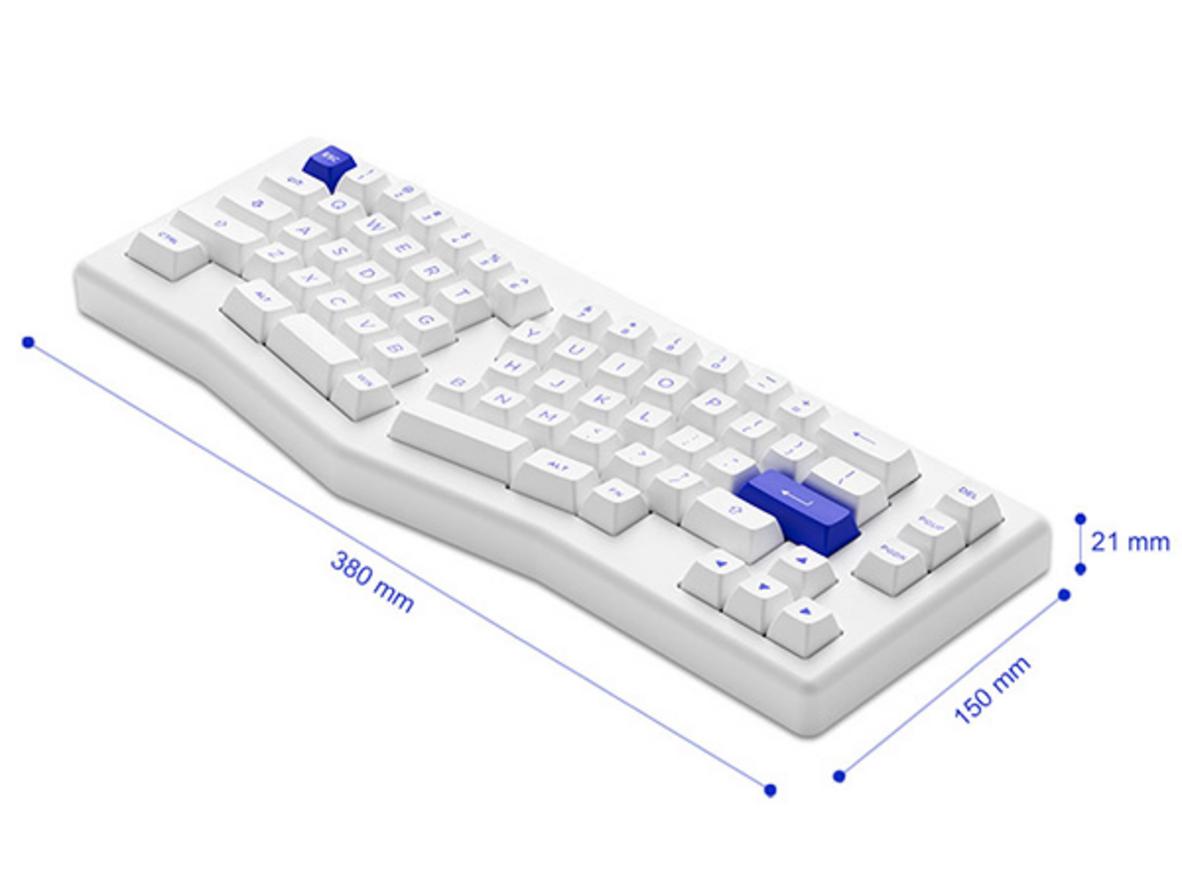 Case acrylic CNC 2-layer và cấu trúc gasket tạo âm thanh thock