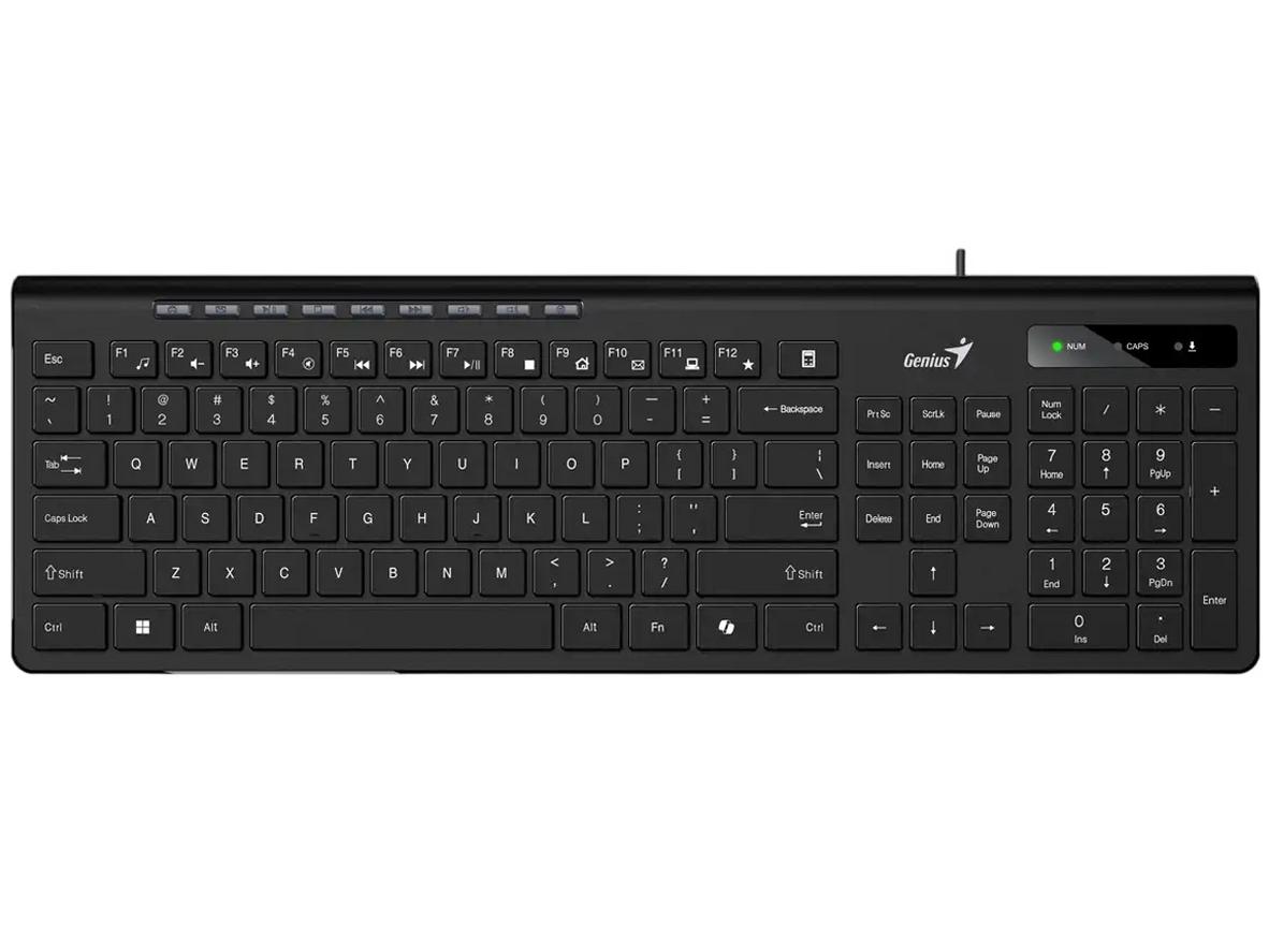 Tổng quan Bàn phím có dây thông minh Genius Slimstar 230