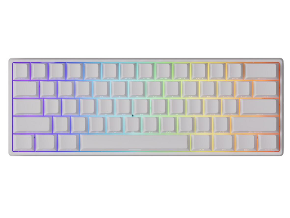 Tổng quan Bàn phím cơ MonsGeek FUN60 Pro SP White Akko Glare Magnetic Switches