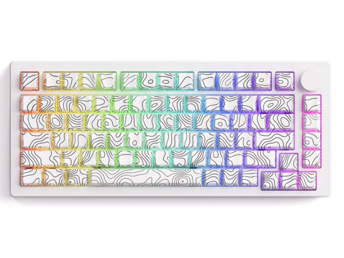 Tổng quan Bàn phím MonsGeek M1 V5-SP Contour White